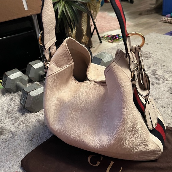 Gucci Off White Heritage Medium Hobo Bag - Picture 3 of 16